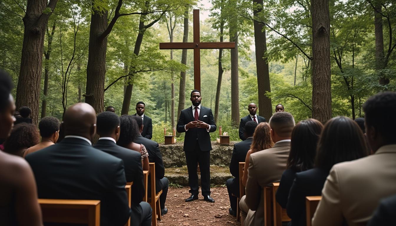 La spiritualité des Noirs-Américains à travers l'œil de Carrie Mae Weems : « Ma mère trouvait refuge dans la nature pour prier » 7 découvrez la profondeur de la spiritualité des noirs-américains à travers le regard poignant de l'artiste carrie mae weems. dans cet article, plongez dans l'univers où la nature devient un sanctuaire de prière et de réconfort, révélant le lien sacrée entre culture et spiritualité.