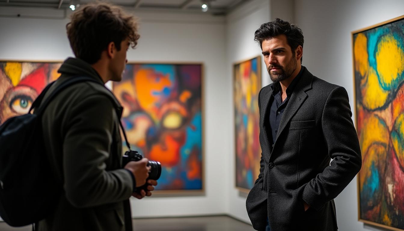 découvrez comment alexandre champagne défend avec assurance son art face aux critiques d'un photographe. une réponse courageuse qui souligne la passion et la détermination d'un artiste engagé.