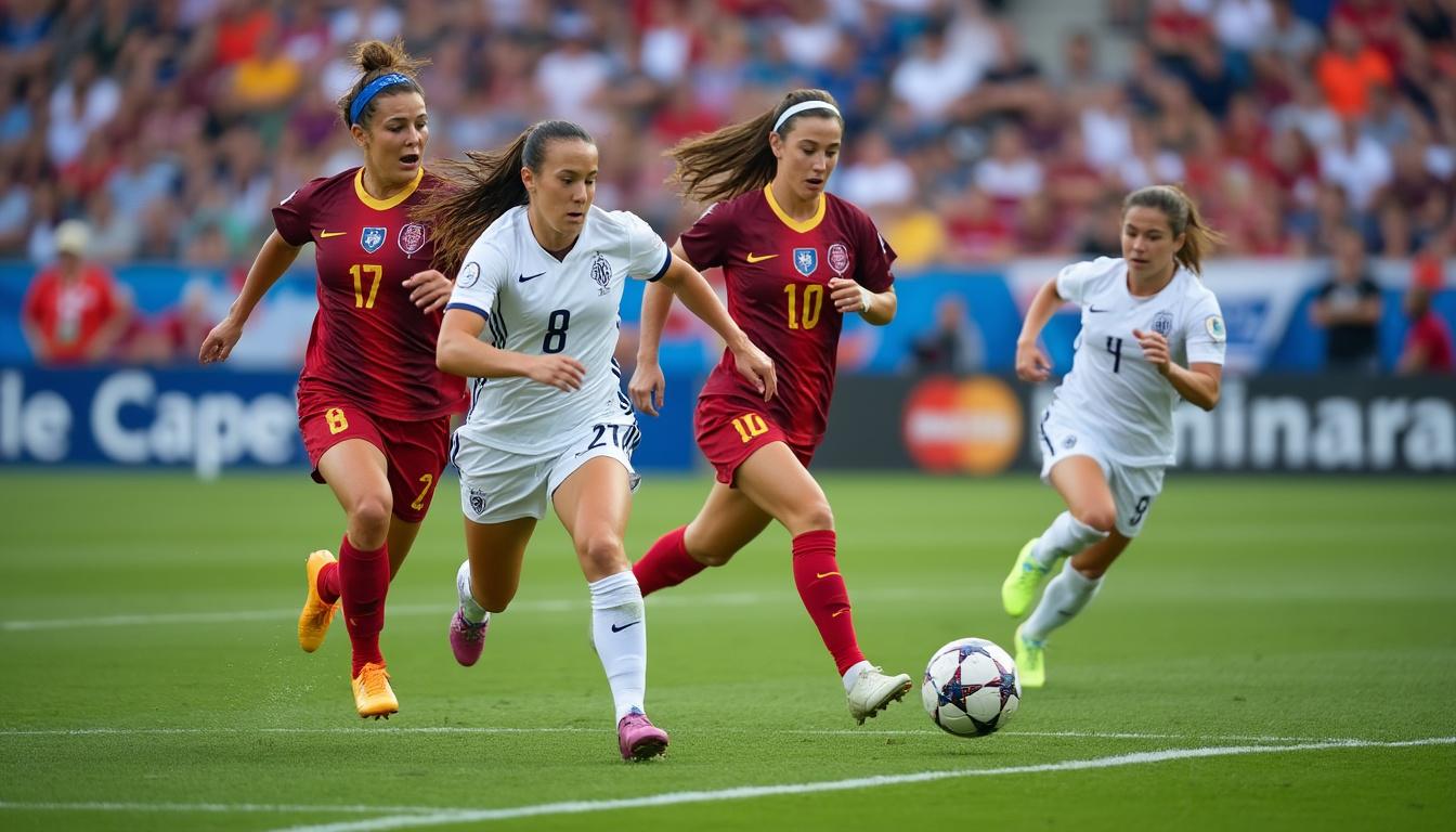 Elle peut le faire : un regard sur la photographie du football féminin 7 découvrez l'univers captivant de la photographie du football féminin à travers 'elle peut le faire'. un regard unique sur les performances, l'émotion et la passion des joueuses qui transforment le terrain en une véritable scÚne artistique.