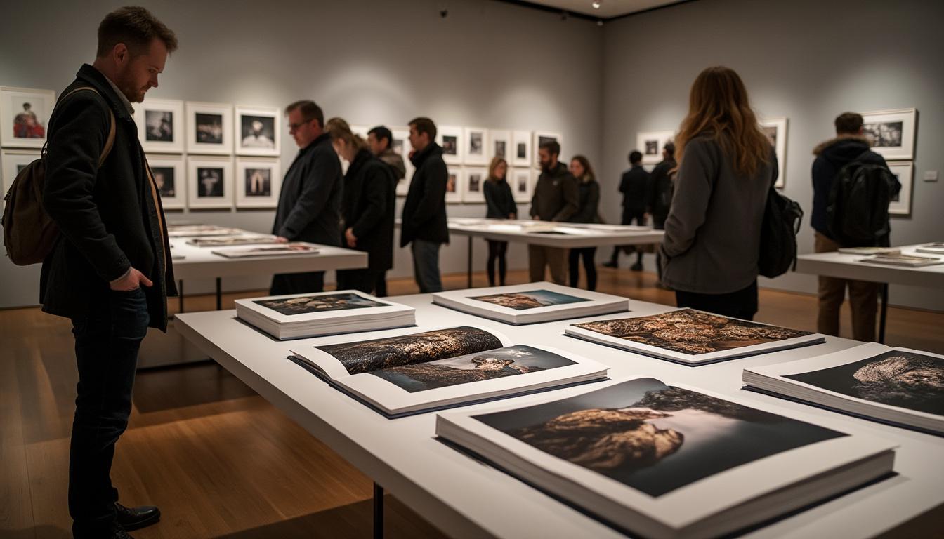 découvrez l'univers fascinant du griffin museum of photography à travers son exposition annuelle de livres de photographie. un événement incontournable pour les passionnés d'image et d'art, présentant les œuvres les plus inspirantes de l'année.