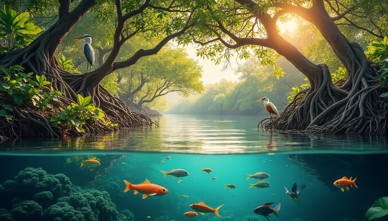 plongez dans l’univers fascinant des mangroves avec notre sélection des 15 plus belles photos récompensées lors du concours mangrove photography awards 2025. admirez des clichés saisissants qui célèbrent la beauté et la diversité de ces écosystèmes uniques !