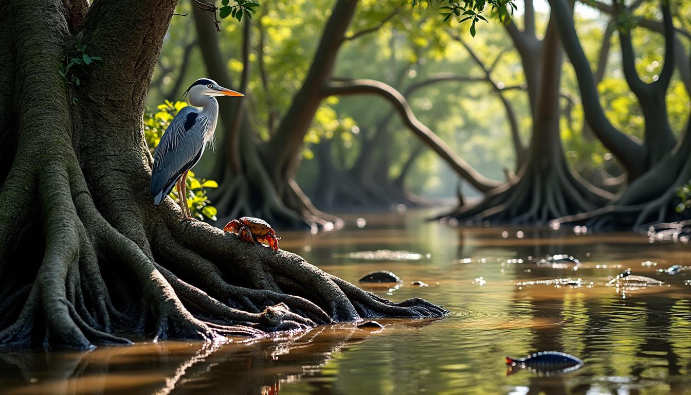 découvrez les incroyables photographies primées des mangrove photography awards 2025, mettant en lumière la beauté et la diversité des mangroves à travers le monde. plongez dans un univers visuel fascinant où l'art de la photographie rencontre la conservation de nos écosystèmes vitaux.