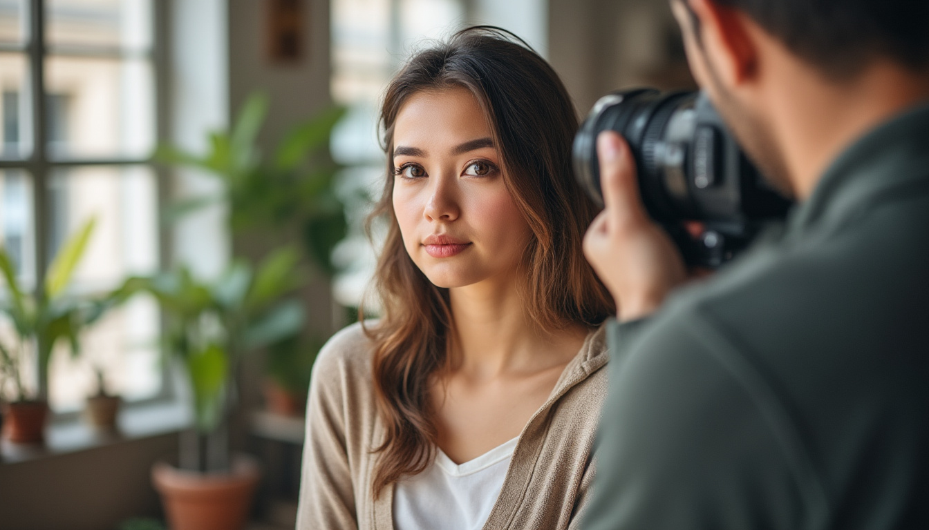 découvrez comment un bon photographe sait rassurer et mettre en confiance les personnes les plus timides, pour des portraits naturels et authentiques.