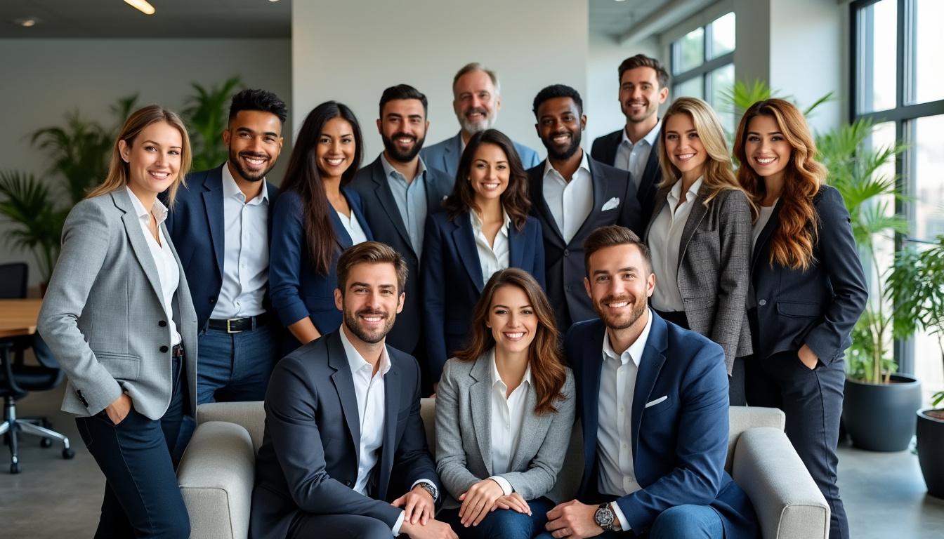 À quoi ressemble une séance photo d’équipe en entreprise ? 1 découvrez comment se déroule une séance photo d'équipe en entreprise : organisation, ambiance, conseils pour des clichés professionnels et moments de cohésion. obtenez un aperçu des étapes clés pour réussir vos photos corporate.