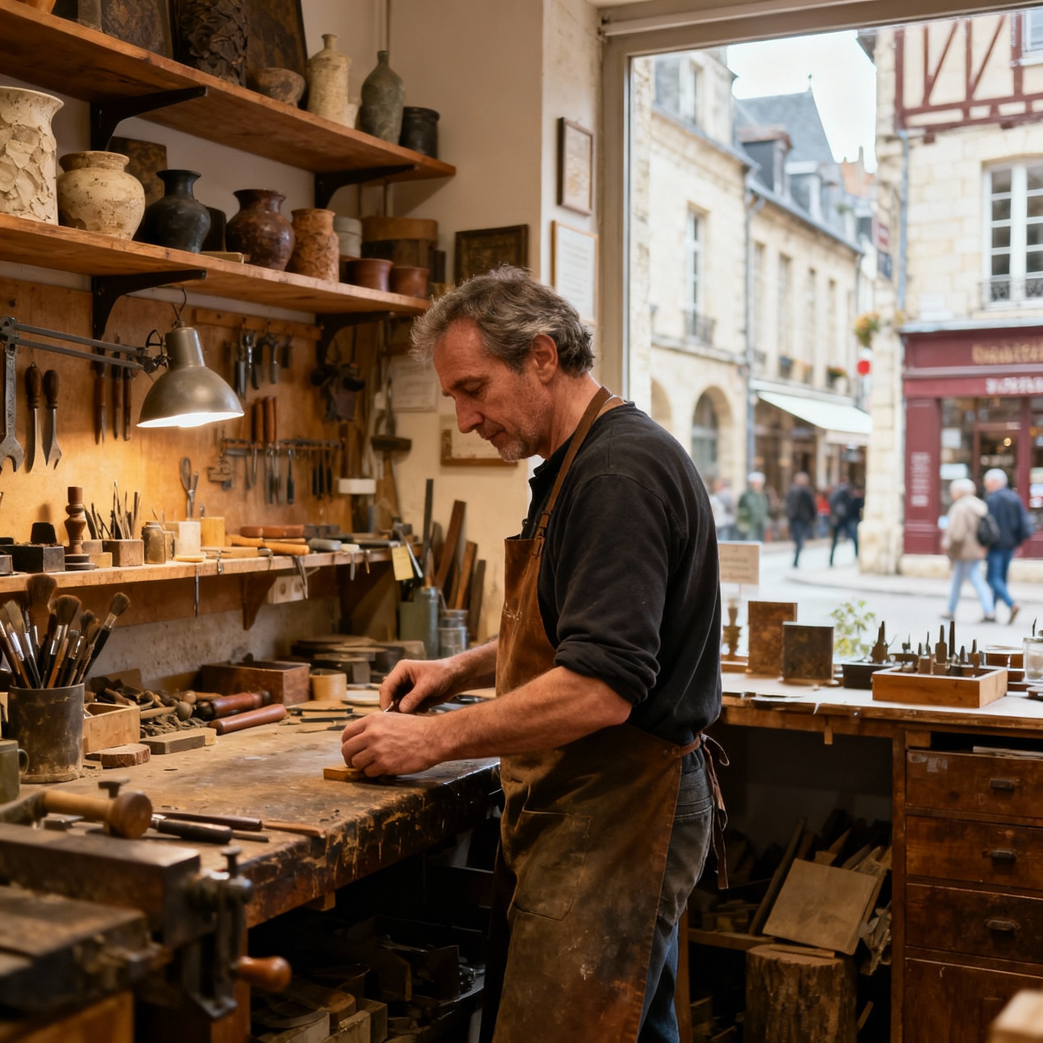 valoriser les commercants et artisans de laon grace a la photographie professionnelle