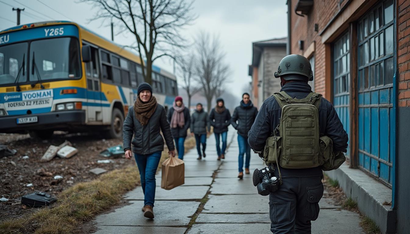 VIDĂO â Un regard artistique sur la guerre : la vision d'un photographe sur la rĂ©alitĂ© ukrainienne et son quotidien 7 dĂ©couvrez Ă travers cette vidĂ©o lâapproche artistique dâun photographe qui capture la vie quotidienne et les rĂ©alitĂ©s de la guerre en ukraine. plongez dans un tĂ©moignage visuel bouleversant et humain sur un conflit qui transforme chaque instant.