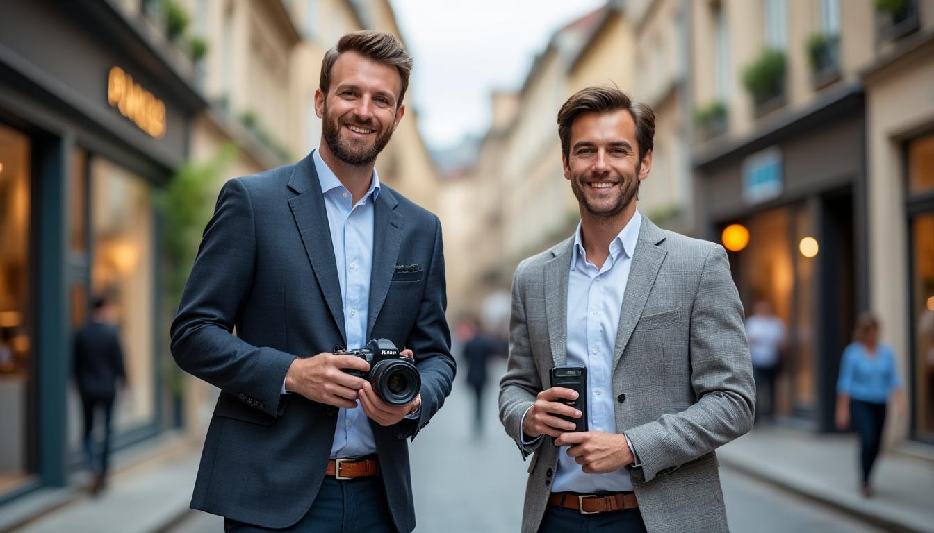 à tours, deux salariés prennent la relève de germain photographie, apportant un nouveau souffle à cette entreprise locale de renom.