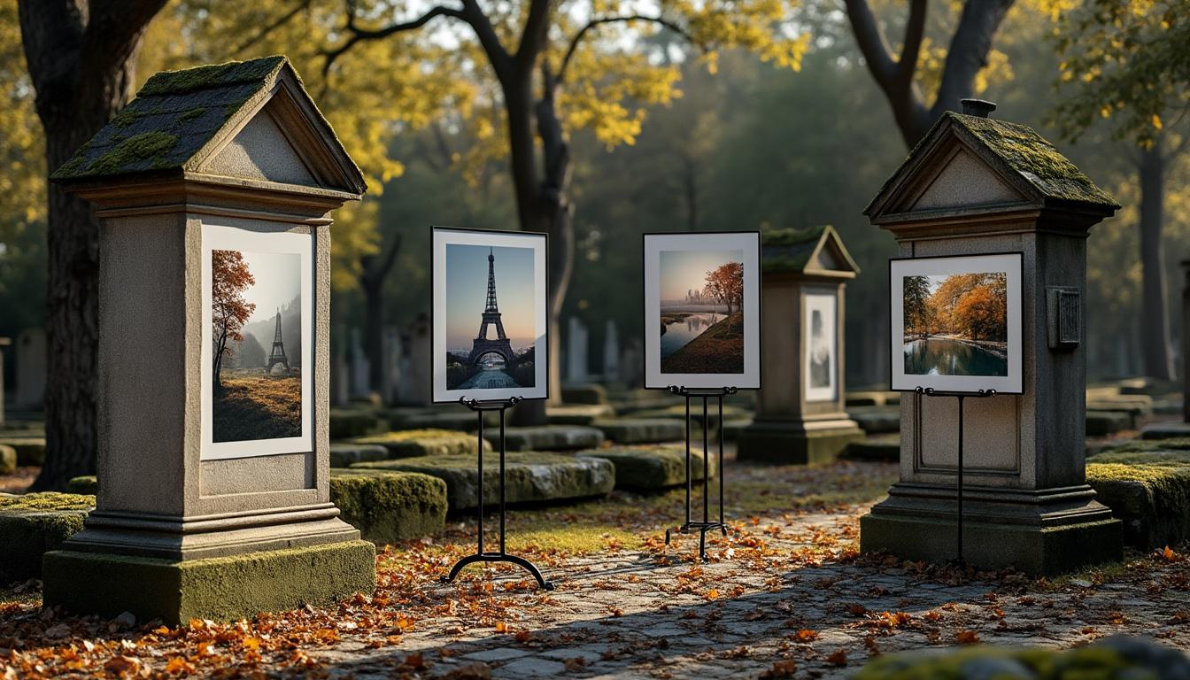 découvrez 'des clichés en silence', une exposition photographique unique qui révèle la beauté et la sérénité du cimetière à travers des images saisissantes et poétiques.