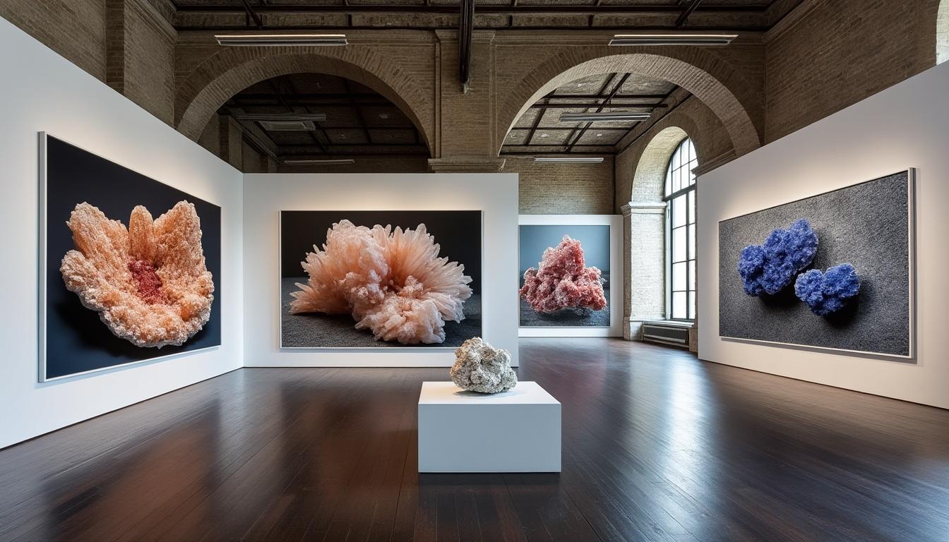 découvrez l'exposition « la susceptibilité des roches » de juliette agnel à l’école des arts joailliers, présentée lors des photo days 2025, une exploration artistique unique des minéraux et de leur sensibilité.