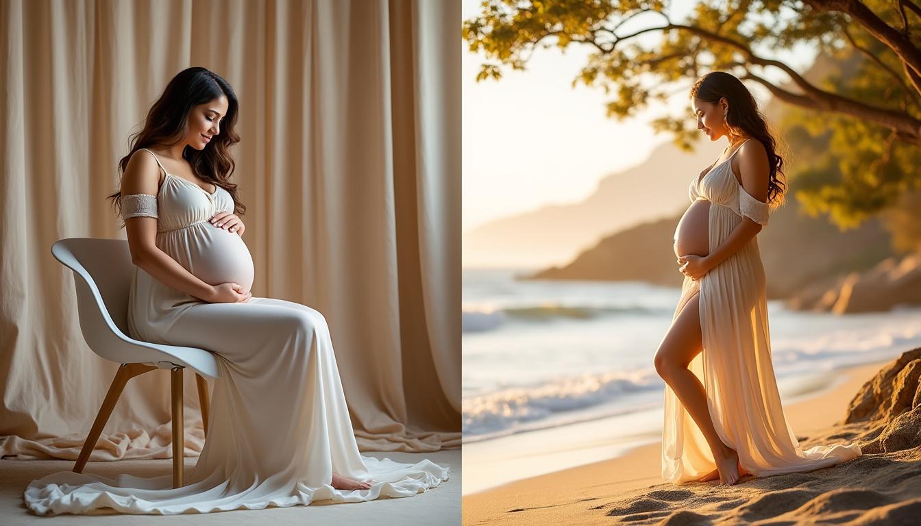 découvrez les avantages de réaliser vos photos de grossesse en studio ou en extérieur pour immortaliser ce moment unique selon vos envies et votre style.