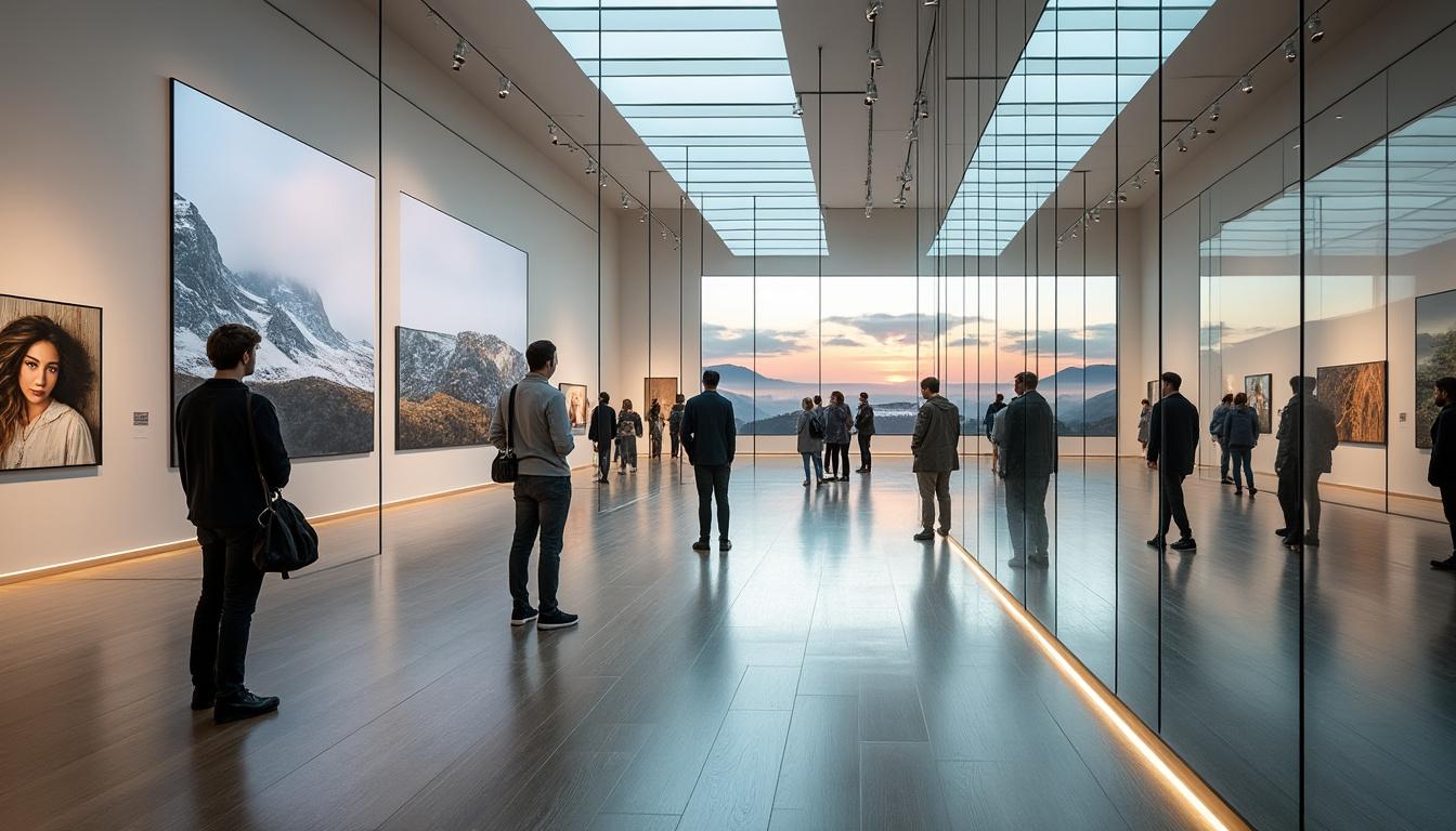 plongez dans une exposition immersive unique de photographies en miroirs à la maison du pont de celles-sur-durolle, disponible jusqu'au 26 janvier. une expérience visuelle captivante à ne pas manquer.