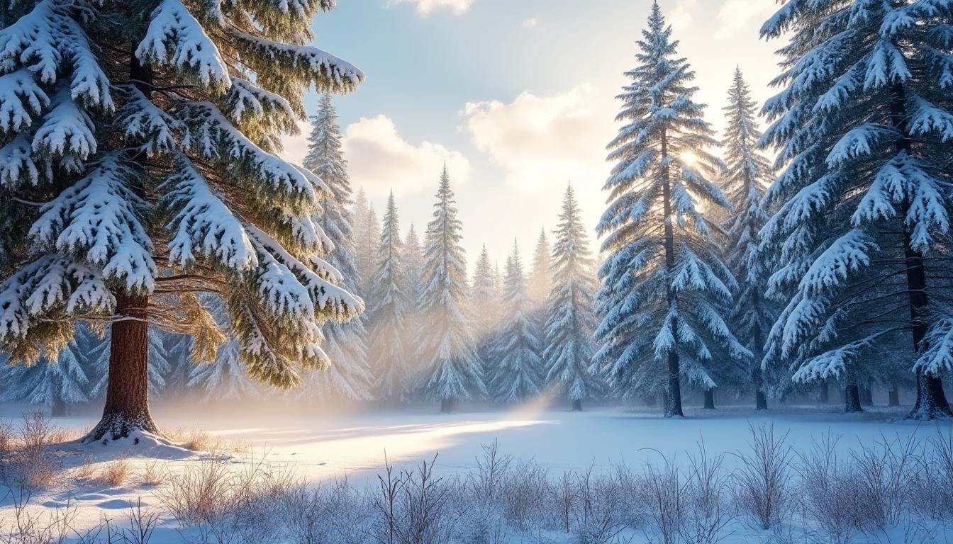 découvrez l'art de la photographie pour capturer la beauté pure et magique des paysages enneigés, révélant chaque détail immaculé de l'hiver.