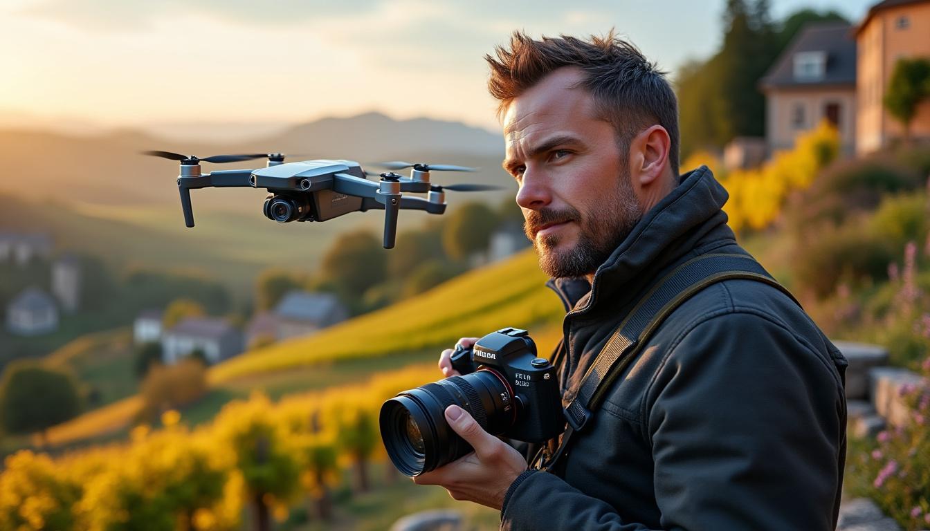découvrez franck galinié, photographe et télépilote de drone à saint-juéry, alliant passion artistique et reconnaissance professionnelle dans son métier.