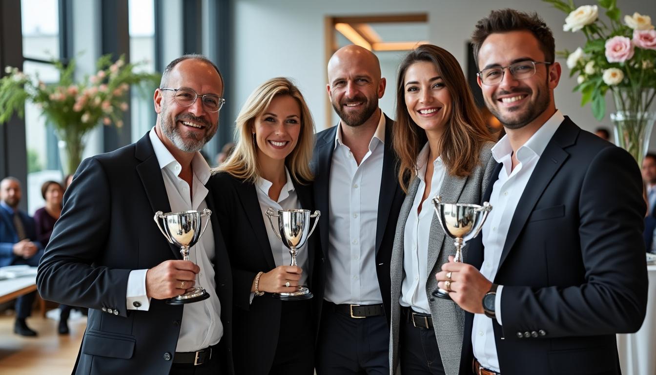 l'asl photographie de condé-sur-sarthe honorée avec deux prix prestigieux, célébrant l'excellence et la créativité locale en photographie.