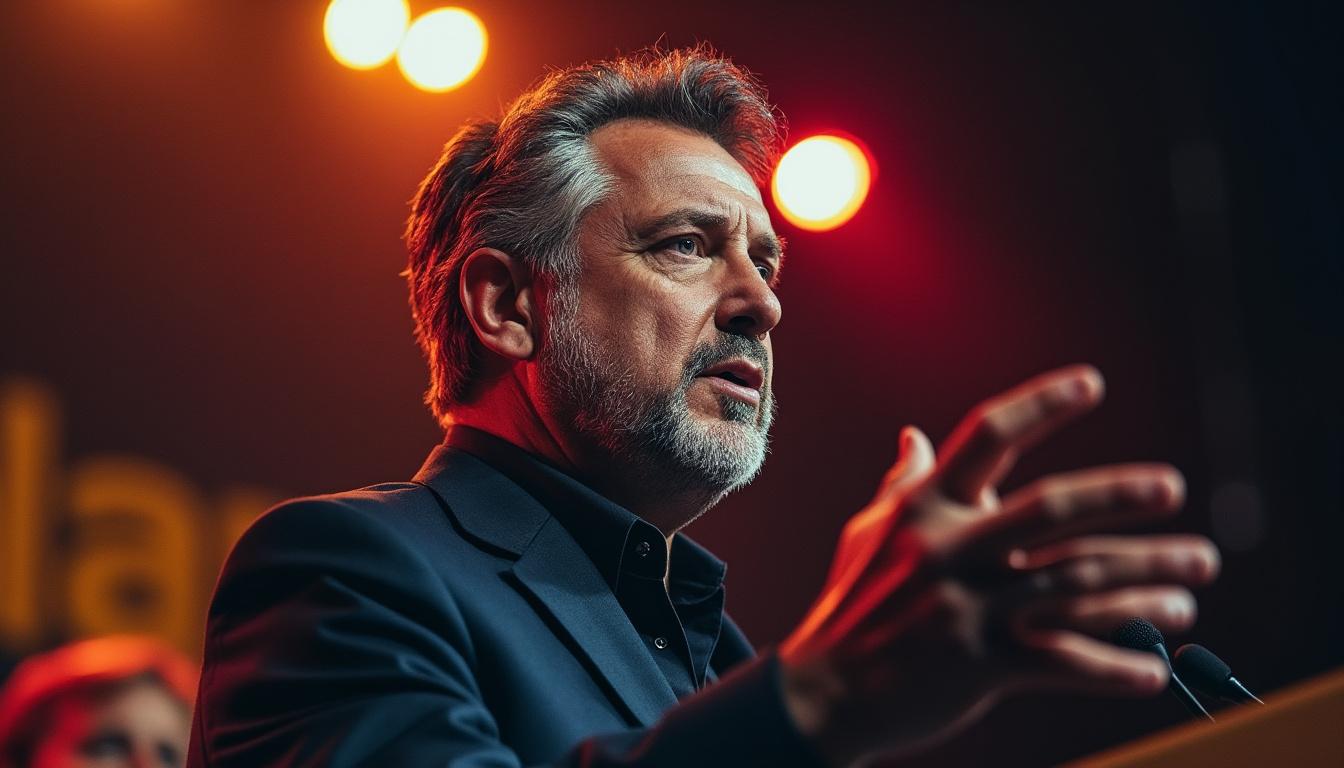 jean-luc mélenchon exprime sa colère contre « l'armée des bras cassés » au sein de la gauche, en excluant son parti lfi, dans un discours virulent et critique.