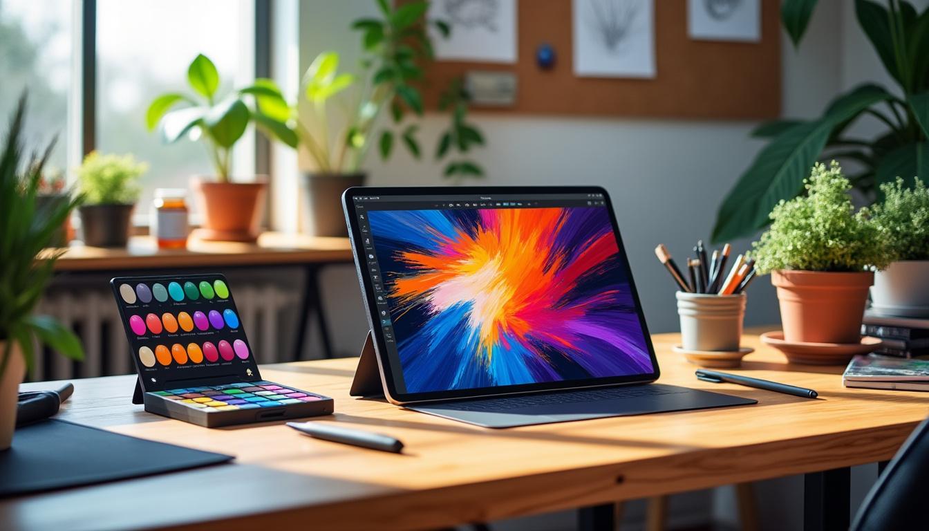 découvrez procreate, l'outil incontournable pour les artistes numériques, offrant des fonctionnalités puissantes et intuitives pour créer des œuvres d'art exceptionnelles sur ipad.