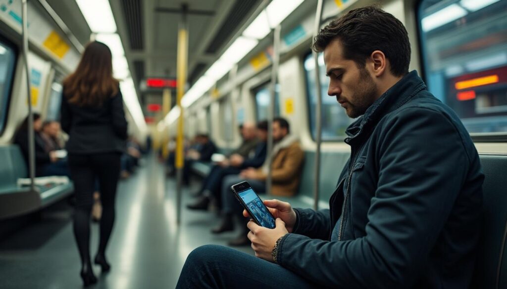un passager de la ligne h interpellé après avoir filmé une femme à son insu. visionnez la vidéo qui a mené à sa dénonciation.