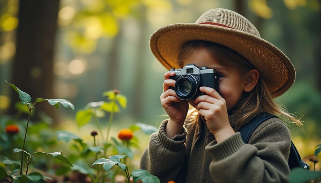 participez à nos ateliers ludiques de photographie pour explorer votre créativité tout en éveillant votre conscience écologique à travers l'art visuel.
