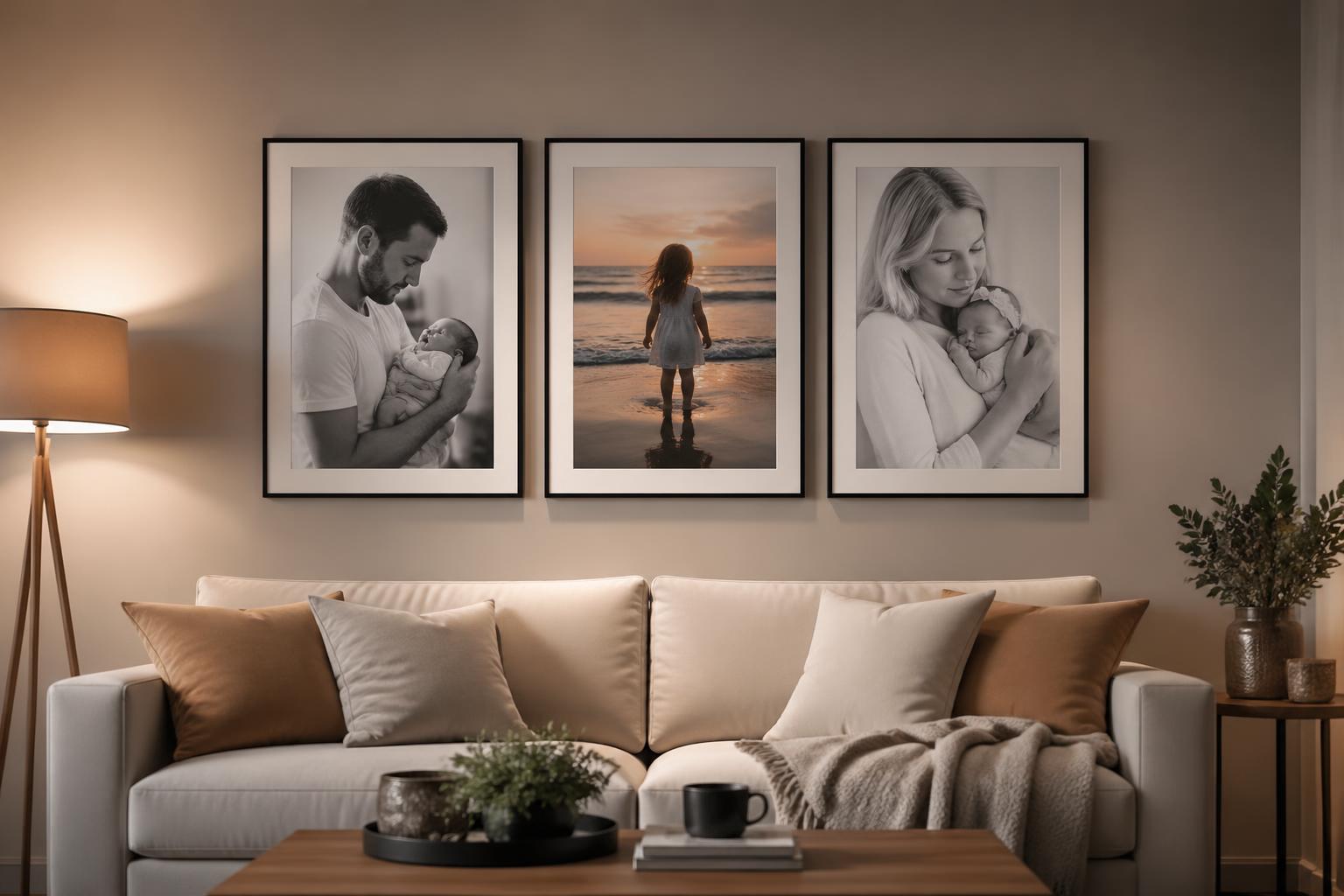 découvrez notre cadre triptyque photo pour sublimer vos souvenirs en trois volets élégants, parfait pour décorer votre intérieur avec style et émotion.