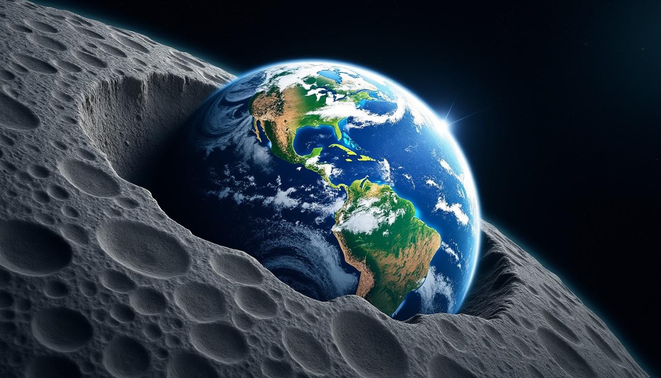 découvrez la spectaculaire photo du coucher de terre prise par la nasa alors que les astronautes de la mission artémis entament leur retour vers la terre.