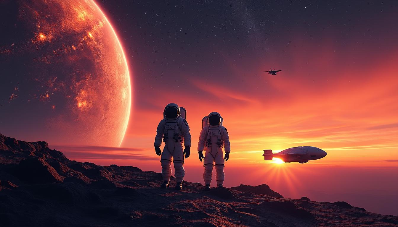 découvrez une vue spectaculaire du coucher de terre capturée par la nasa alors que les astronautes de la mission artémis entament leur retour sur terre.