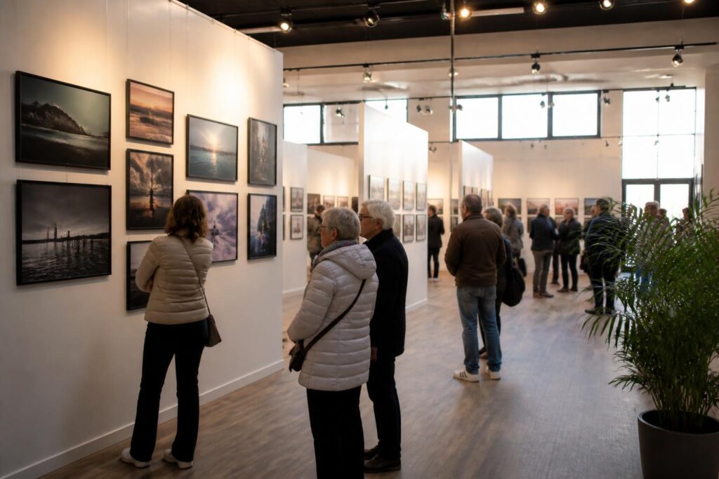 découvrez la deuxième biennale de la photographie aux sables-d’olonne où trois clubs photo présentent une exposition exceptionnelle de leurs œuvres.