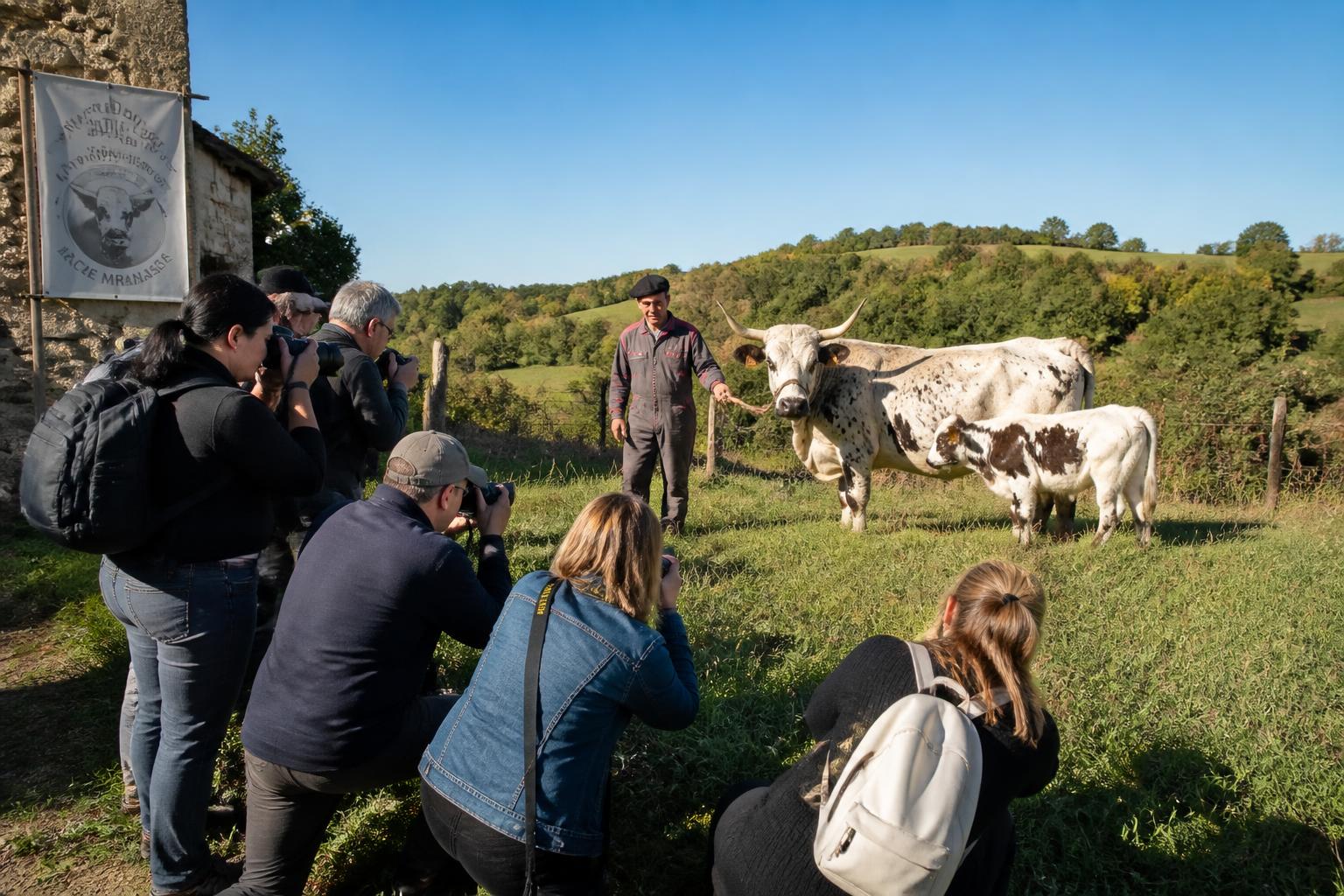 découvrez comment 7 groupes à lectoure partagent leurs savoir-faire lors d'ateliers participatifs, de la vache mirandaise à france travail.