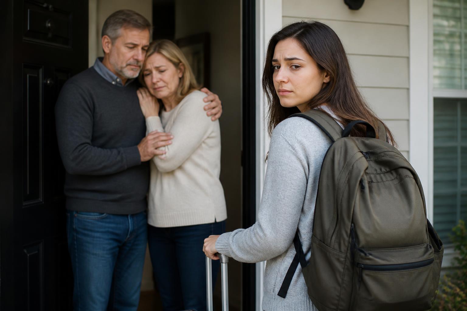 pendant près de 30 ans, elle immortalise en photos les au revoir poignants de ses parents devant leur maison, capturant l'émotion de chaque départ.
