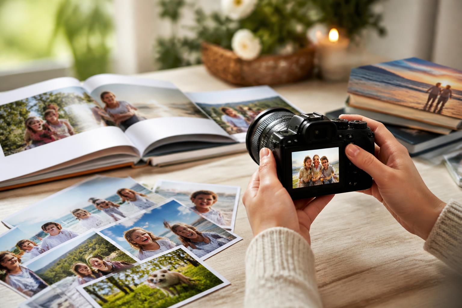 photoways vous permet de créer facilement et rapidement des souvenirs personnalisés uniques, pour revivre vos meilleurs moments en toute simplicité.