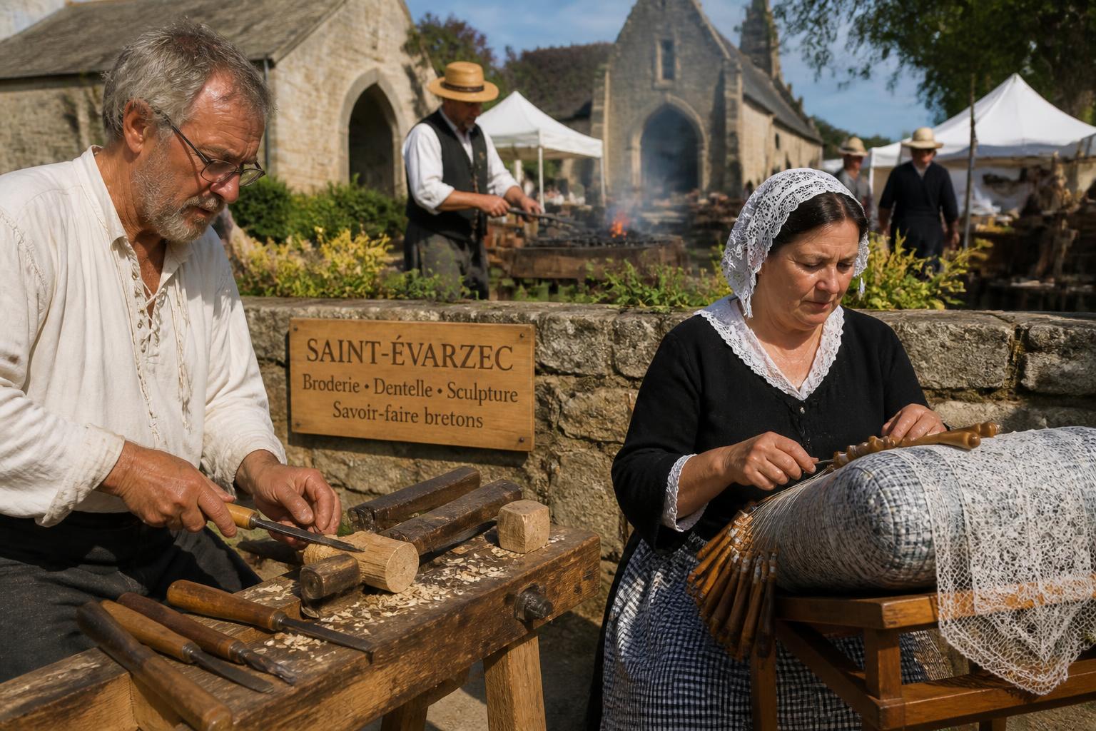 Saint-Évarzec : Une exposition célèbre le savoir-faire des mains ouvrières 6 découvrez l'exposition à saint-évarzec qui met à l'honneur le savoir-faire exceptionnel des mains ouvrières et valorise les métiers artisanaux.