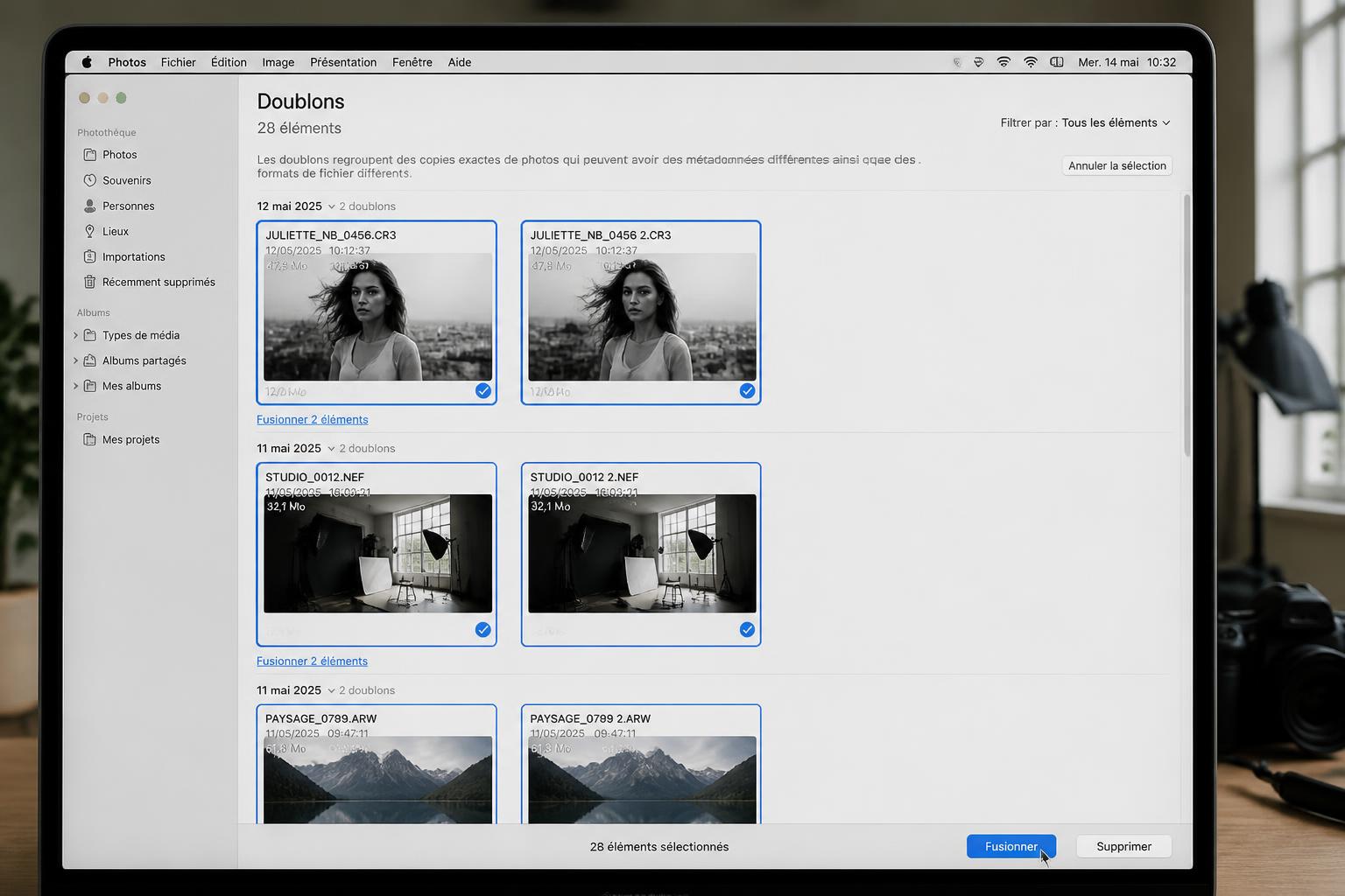 apprenez à supprimer facilement les doublons de photos sur mac pour libérer de l’espace de stockage et optimiser les performances de votre ordinateur.