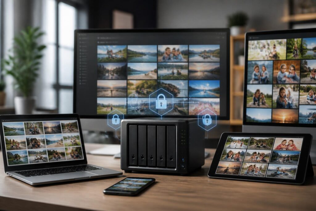 découvrez synology photos, la solution idéale pour organiser et sécuriser vos souvenirs en toute simplicité. gérez vos photos et vidéos efficacement grâce à une interface intuitive et des fonctionnalités avancées.