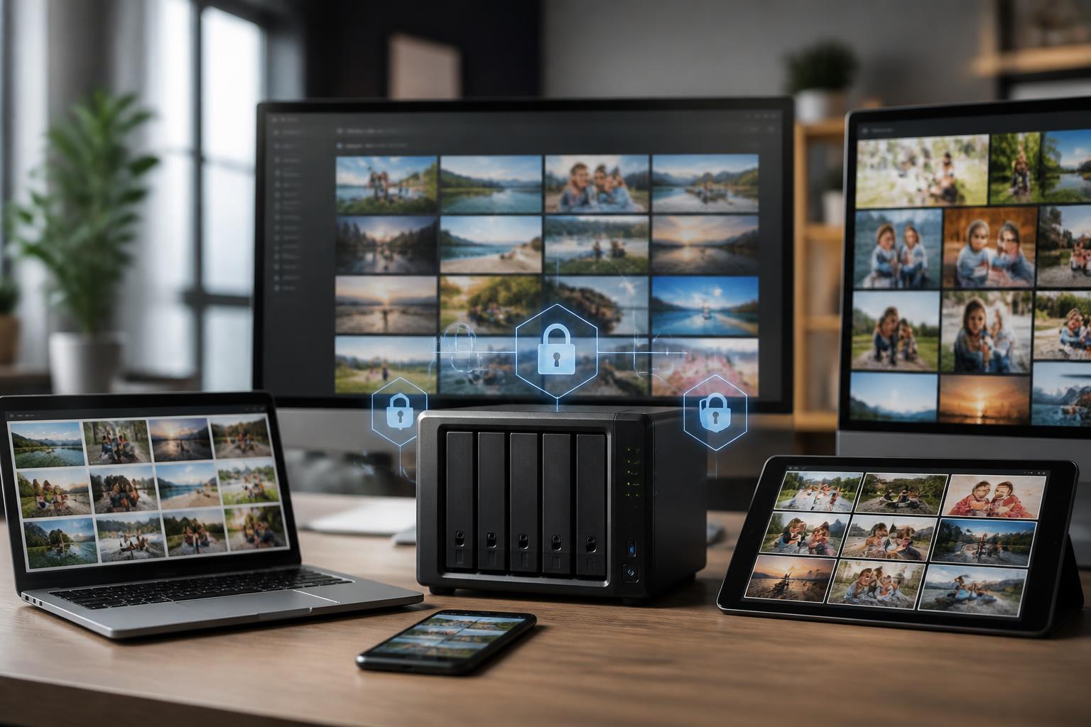 découvrez synology photos, la solution idéale pour organiser et sécuriser vos souvenirs en toute simplicité. gérez vos photos et vidéos efficacement grâce à une interface intuitive et des fonctionnalités avancées.
