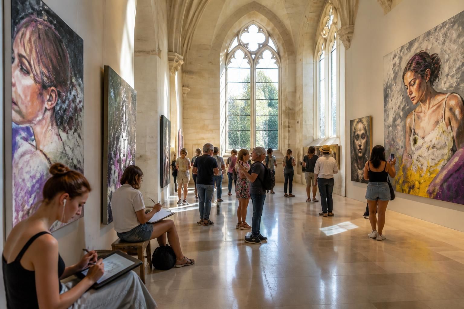 EN IMAGES : Cet Ă©tĂ©, la photographie fusionne avec la peinture au cĆur du musĂ©e dâart moderne de lâAbbaye 1 dĂ©couvrez cet Ă©tĂ© l'alliance unique entre photographie et peinture au musĂ©e dâart moderne de lâabbaye, une exposition visuelle captivante Ă ne pas manquer.