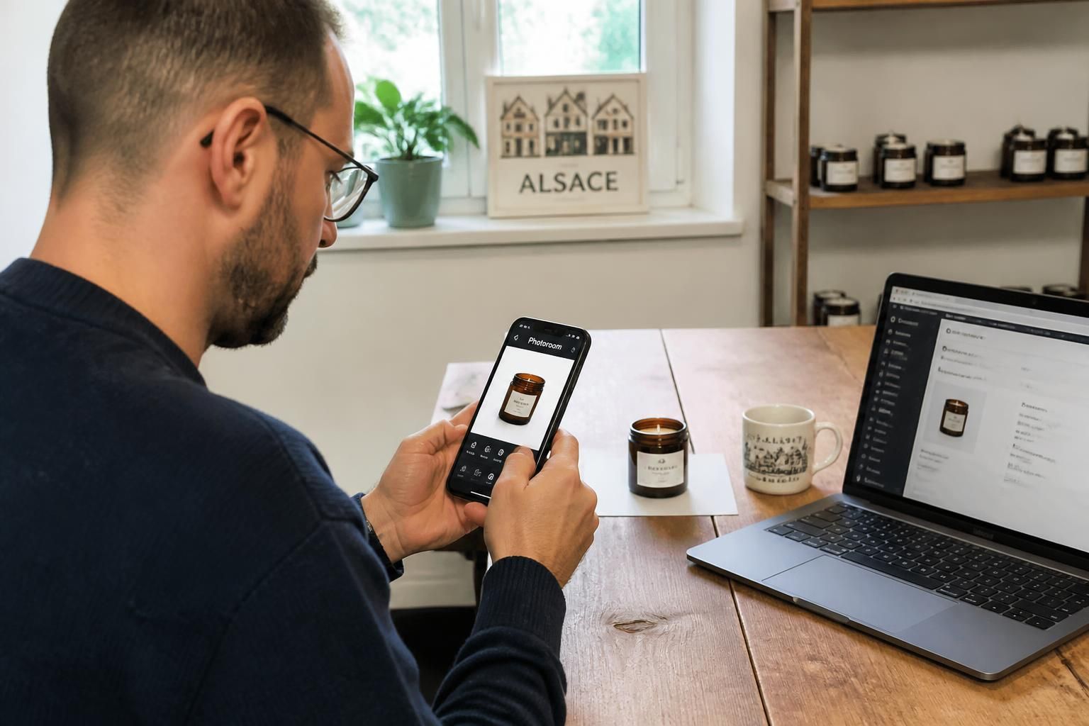 photoroom pro vous aide à améliorer la qualité de vos photos rapidement pour attirer plus d'acheteurs et vendre efficacement.