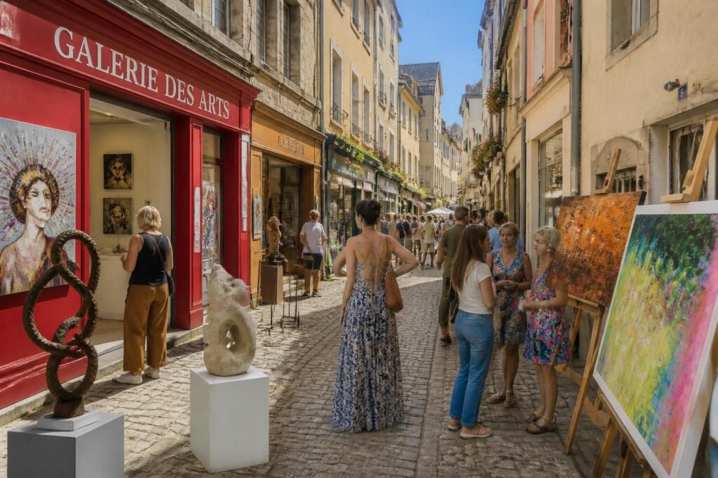 découvrez l'été artistique exceptionnel à dole avec 42 artistes qui investissent les galeries éphémères pour des expositions uniques et inspirantes.
