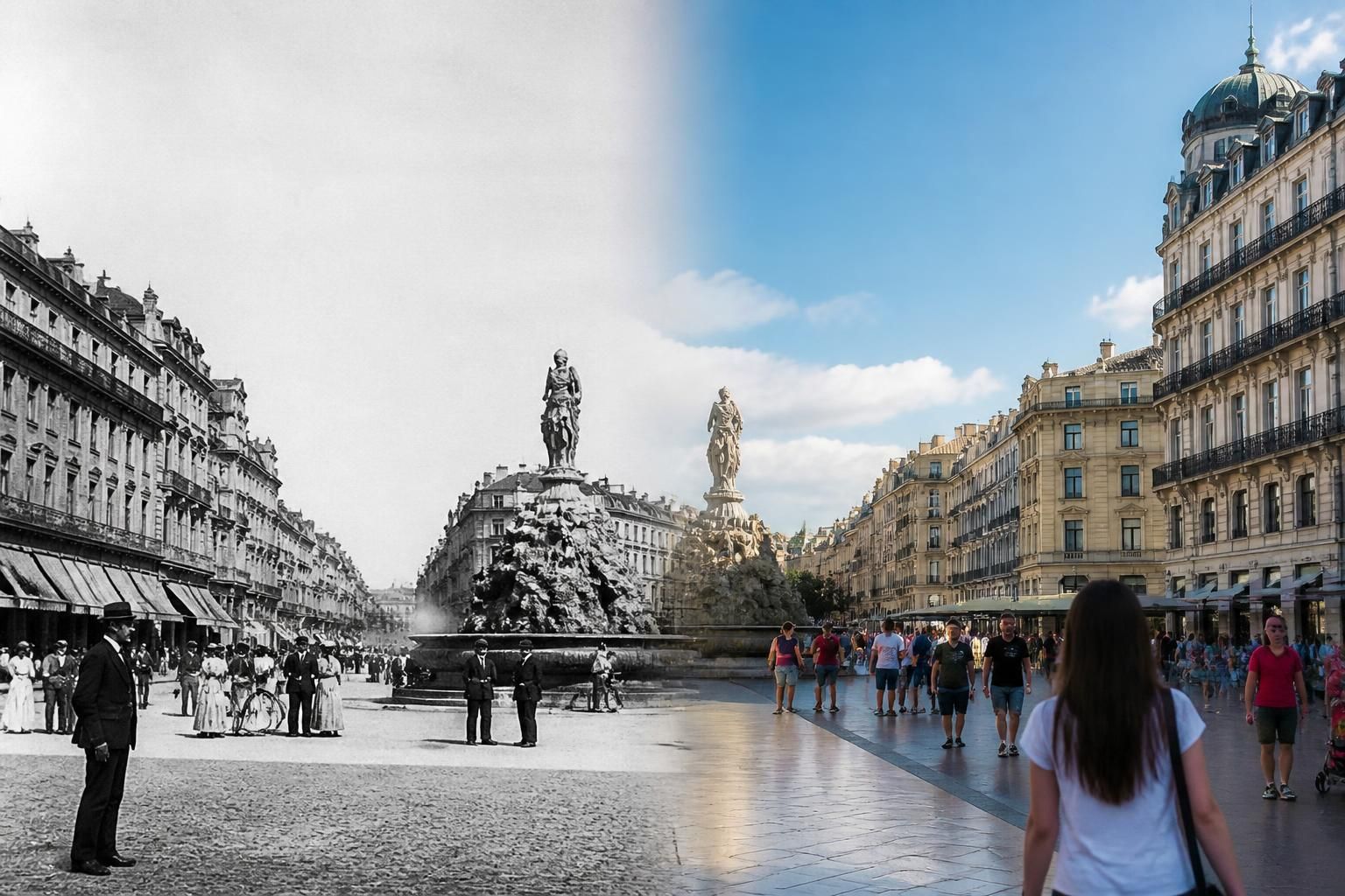 À Montpellier, deux siècles d’images racontés à travers des « premières fois » photographiques 1 découvrez à montpellier une rétrospective unique de deux siècles d'histoire à travers des images capturant les « premières fois » photographiques qui ont marqué la ville.