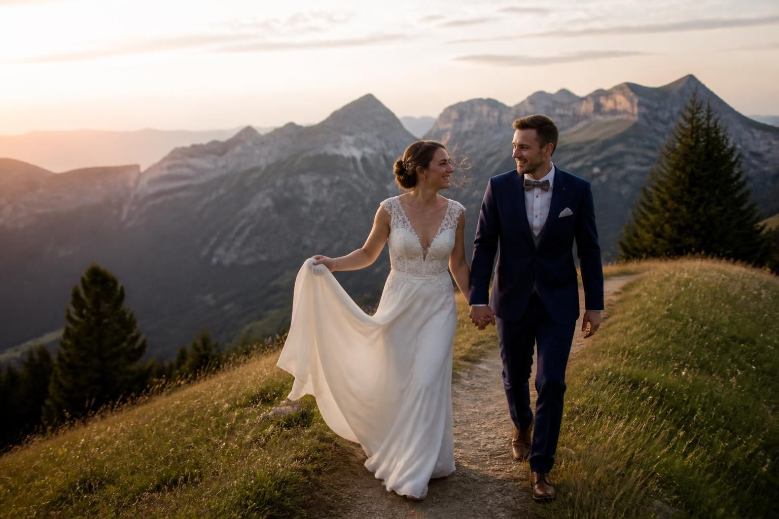 Isère : un photographe capture la magie des mariés en robe et costume au cœur des Alpes 7 découvrez la magie des mariés en robe et costume capturée par un photographe talentueux au cœur des alpes en isère, entre paysages enchanteurs et émotions authentiques.