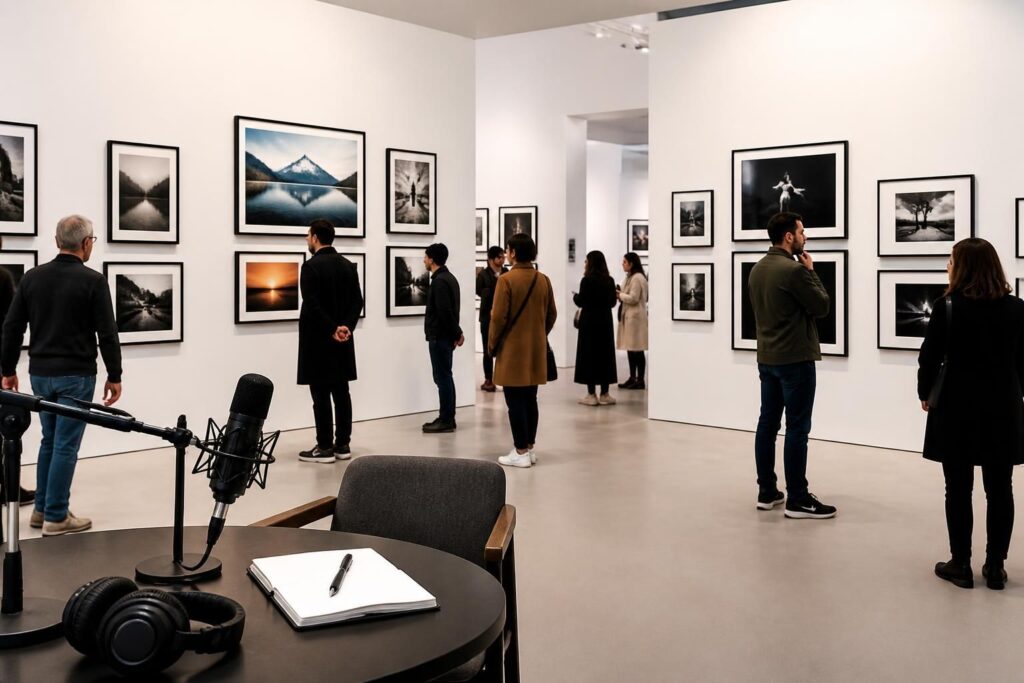 découvrez l'univers fascinant de la photographie à travers notre podcast 'photographie, objectif...' et explorez la collection et exposition du musée dédiées à cet art captivant.
