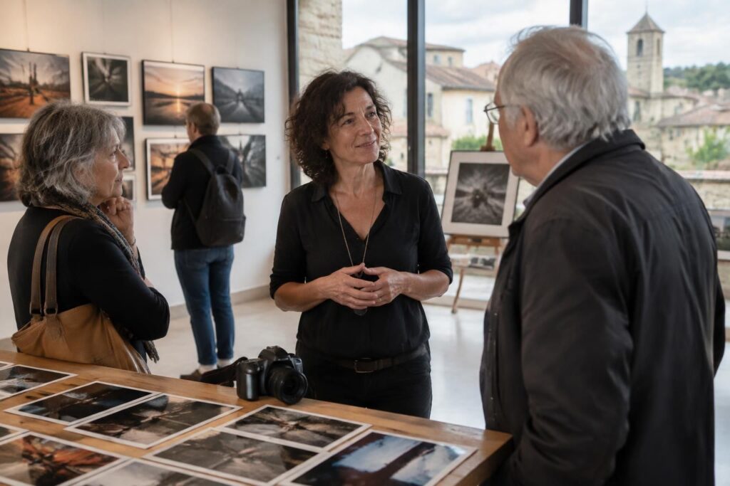 découvrez en images la rencontre avec véronique waeckel à aiguillon et plongez au cœur de cet échange.