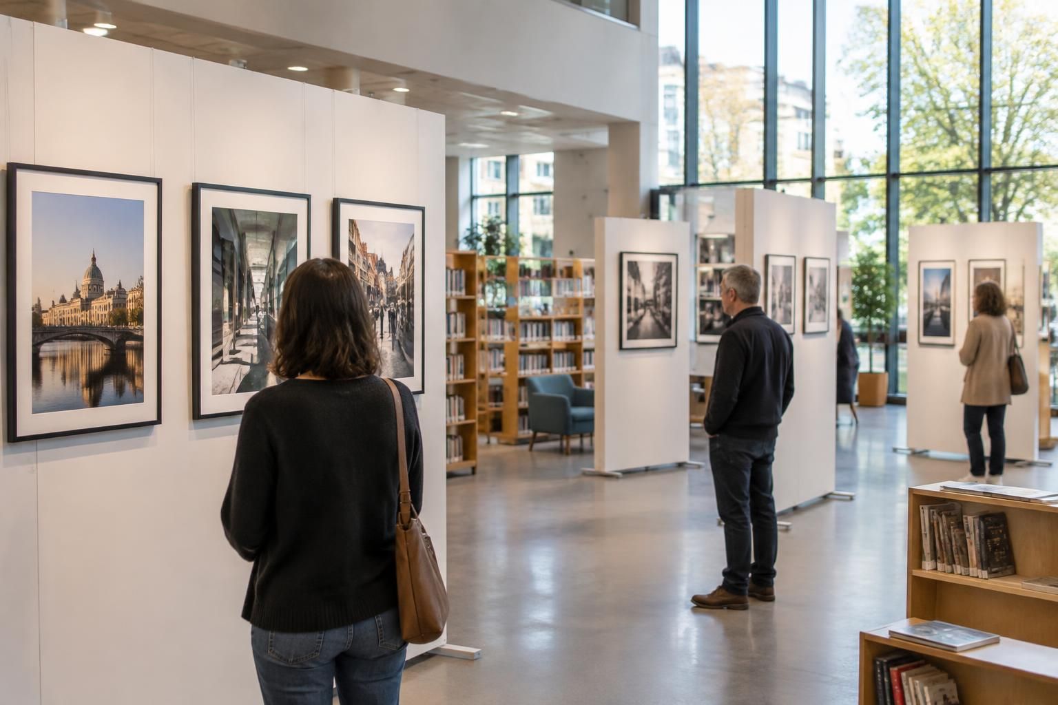 À Saint-Nazaire, la médiathèque Henri-Tanyères met la photographie en lumière avec D-Click 7 à saint-nazaire, la médiathèque henri-tanyères célèbre la photographie avec d-click : découvrez une initiative qui met les images à l’honneur.